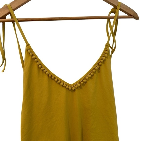 Billabong X Sincerely Jules Womens Boho 1pc Swimsuit Isla Skimpy Yellow - Picture 2 of 13